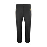 JCB Waterproof Overtrousers Black Unlined Lightweight Work Trousers