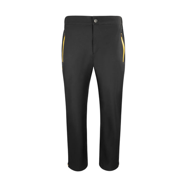 JCB Waterproof Overtrousers Black Unlined Lightweight Work Trousers