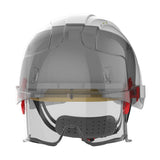 JSP EVO VISTAlens Safety Helmet Vented White with Smoke Eyeshield