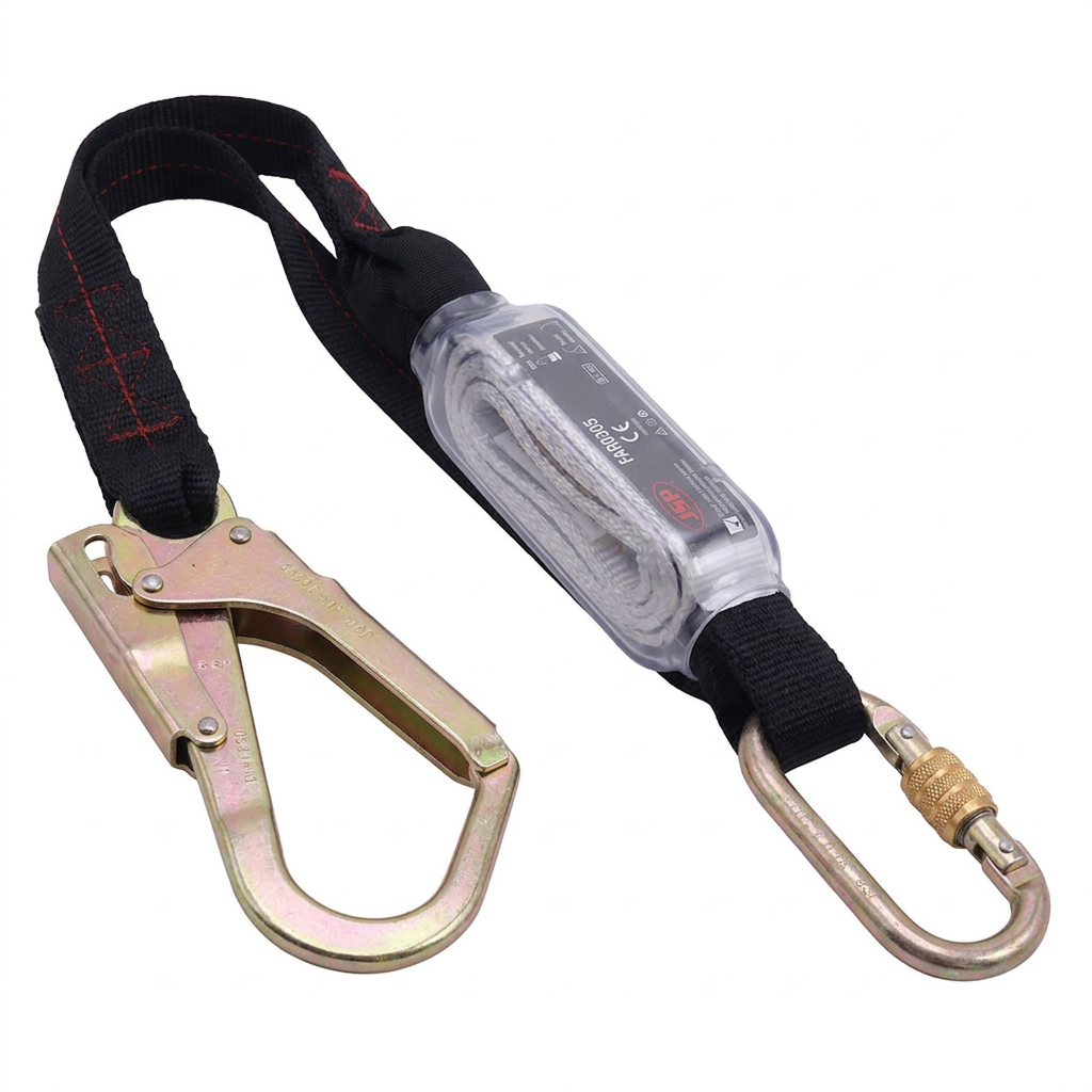 JSP Spartan 2m Fall Arrest Lanyard Scaffold Hook