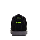 Apache Black Suede Cupsole Safety Trainer Steel Toe S1P SRA