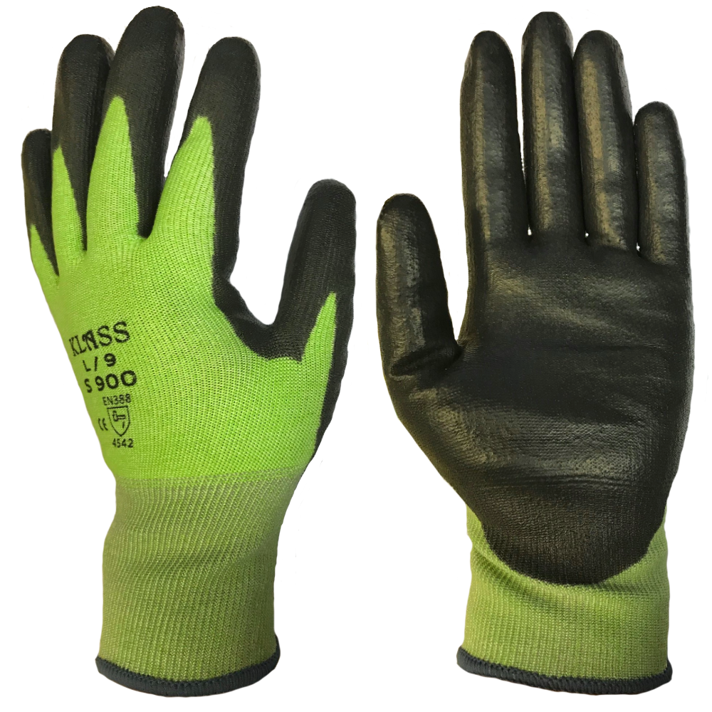 Klass Cut Resistant Gloves Level D Tsunooga Fibre Lightweight Work Gloves