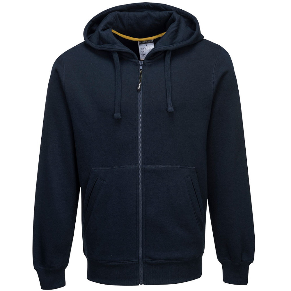 Work Hoodie Full Zip Unisex Work Sweatshirt