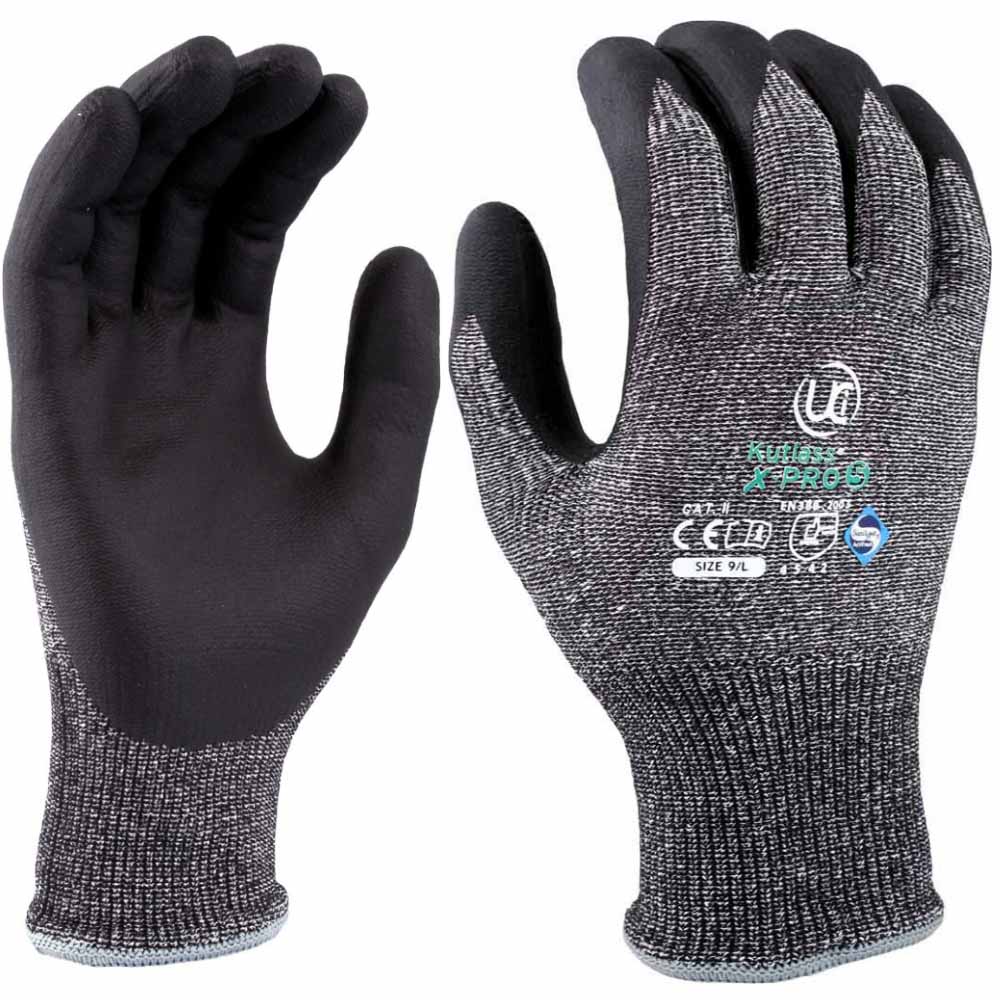UCi Kutlass X-Pro 5 Cut Resistant Gloves Level 5/C NitraDry Foam