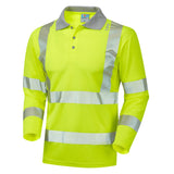 leo-barricane-long-sleeve-polo yellow