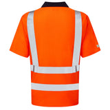 Leo Workwear Hi Vis Polo Shirt ISO 20471 Class 2