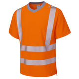 Leo Workwear Hi Vis T-Shirt Railway ISO 20471 Class 2 or Yellow