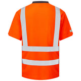 Leo Workwear Newport Hi-Vis T-Shirt Orange or Yellow Class 2