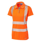 Leo Pippacott Hi Vis Womens Polo Shirt EcoViz Class 2