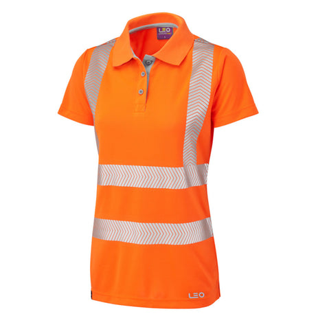 Leo Pippacott Hi Vis Womens Polo Shirt EcoViz Class 2