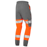 Leo Workwear Hawkridge Hi Vis Stretch Trousers Orange