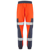 Leo Workwear Hi Vis Stretch Trousers ISO 20471 Orange