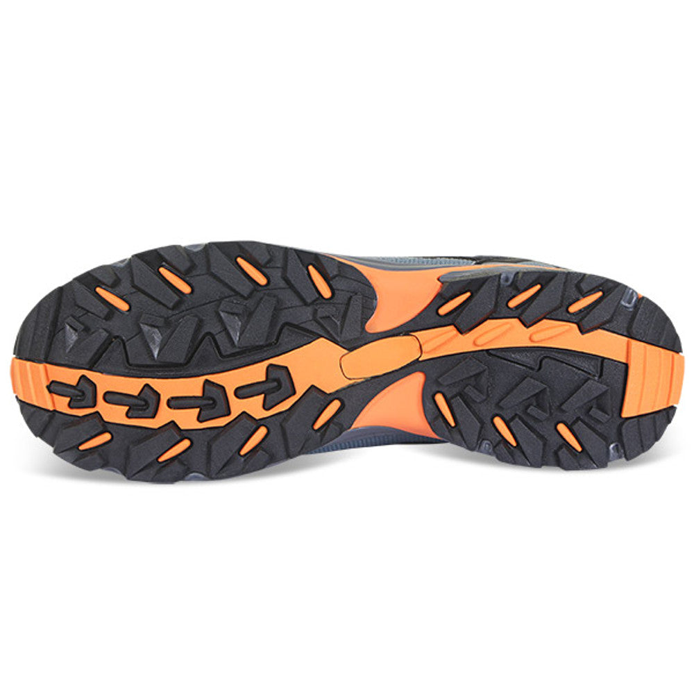 Beeswift Safety Trainer S3 Composite Non-Metallic Grey with Orange Trim