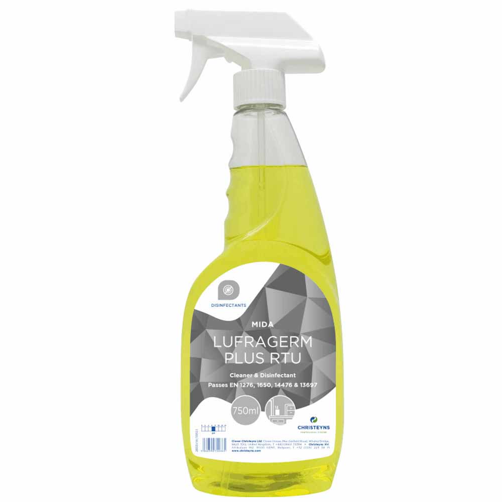 Clover Chemicals Mida Lufragerm Plus Concentrated Cleaner Disinfectant For Food Industry