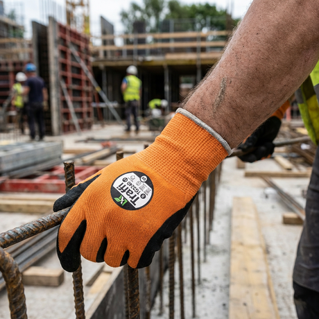 Traffi TG3240 Nitrile Cut B Gloves Wet & Oily Grip