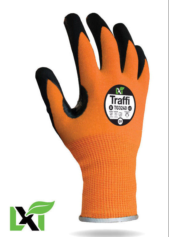 traffi orange tg3240 gloves