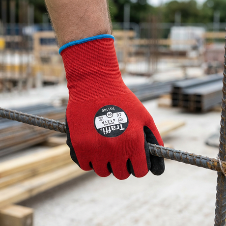 Traffi TG1140 Nitrile Foam Gloves Cut Level A