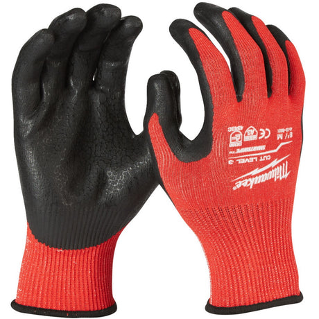 Milwaukee Cut C Gloves SMARTSWIPE Touchscreen Nitrile Safety Work Gloves