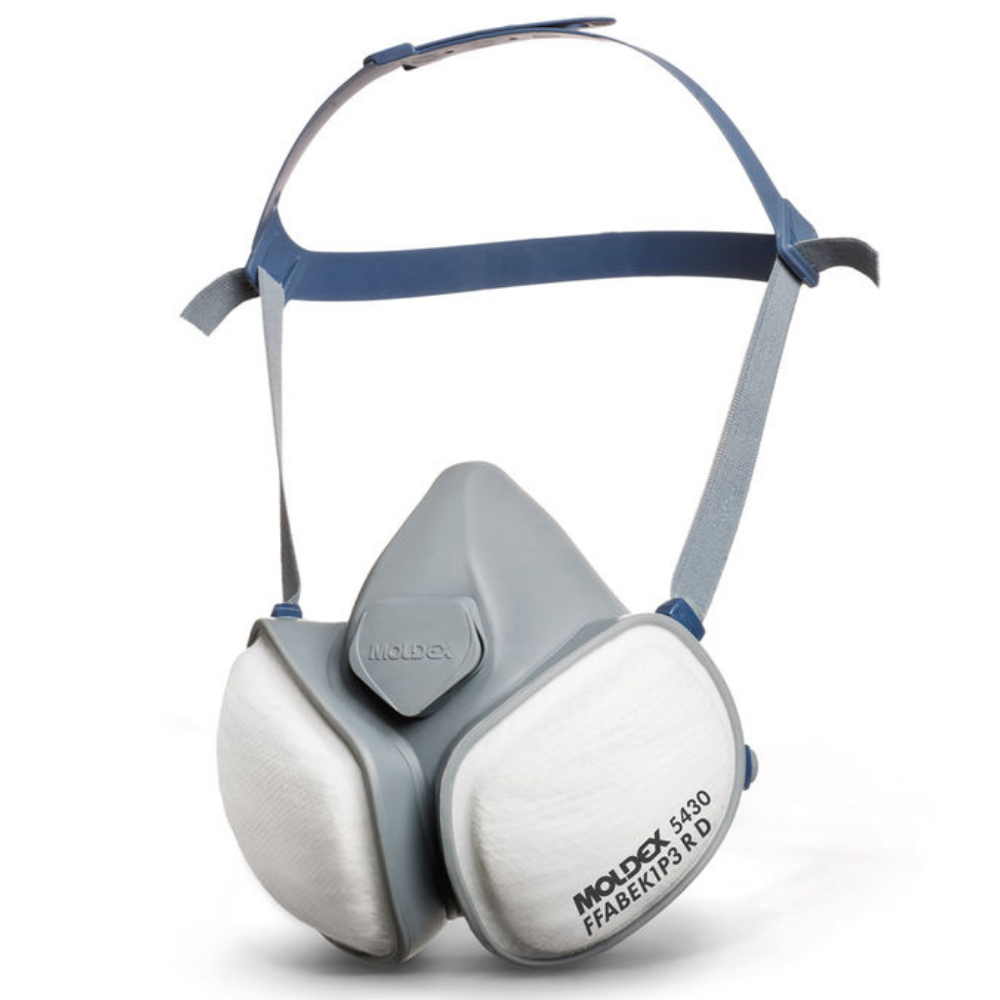 Moldex 5430 ABEK1P3R Gas & Dust 28 day Half Mask
