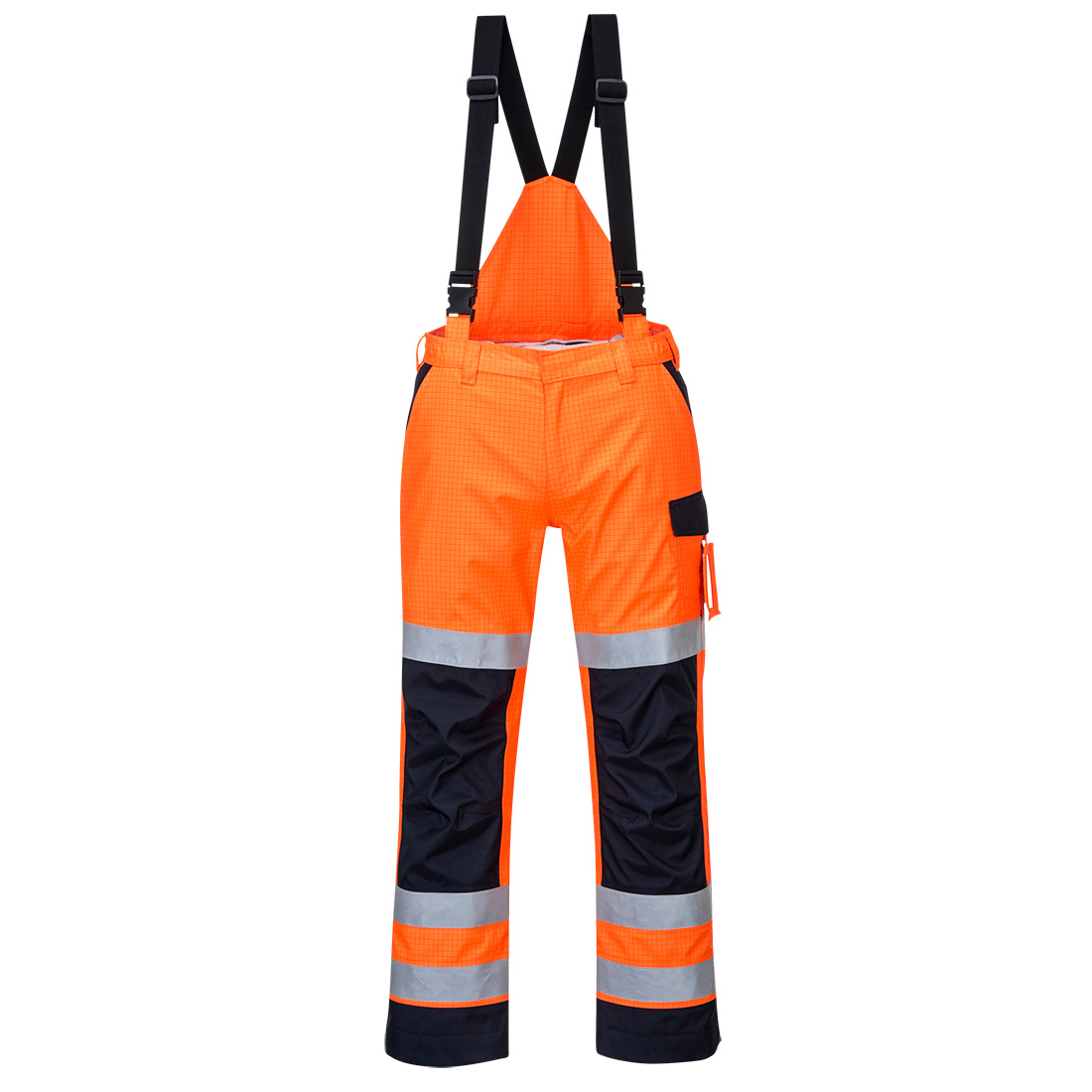 Portwest Modaflame Hi Vis Trousers Flame and Chemical Resistant