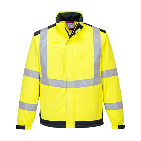 Portwest MV72 Modaflame Multi Norm Arc Softshell Jacket Hi Vis Flame Resistant