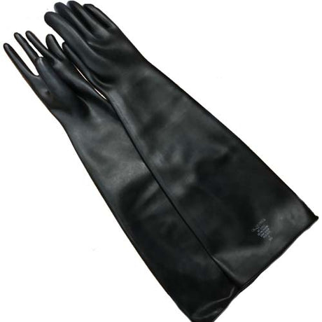 Polyco Chemprotec 60cm Chemical Gauntlets Heavyweight Natural Rubber