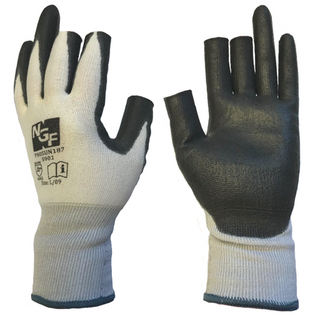 Klass Three Finger Cut Resistant Gloves Level C Tsunooga Safety Gloves
