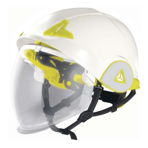 Deltaplus Onyx Double Shell Safety Helmet with Full Face Visor