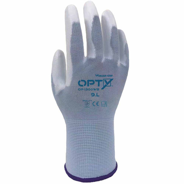 Opty OP 1300 Ultra Light PU Palm Assembly Work Gloves