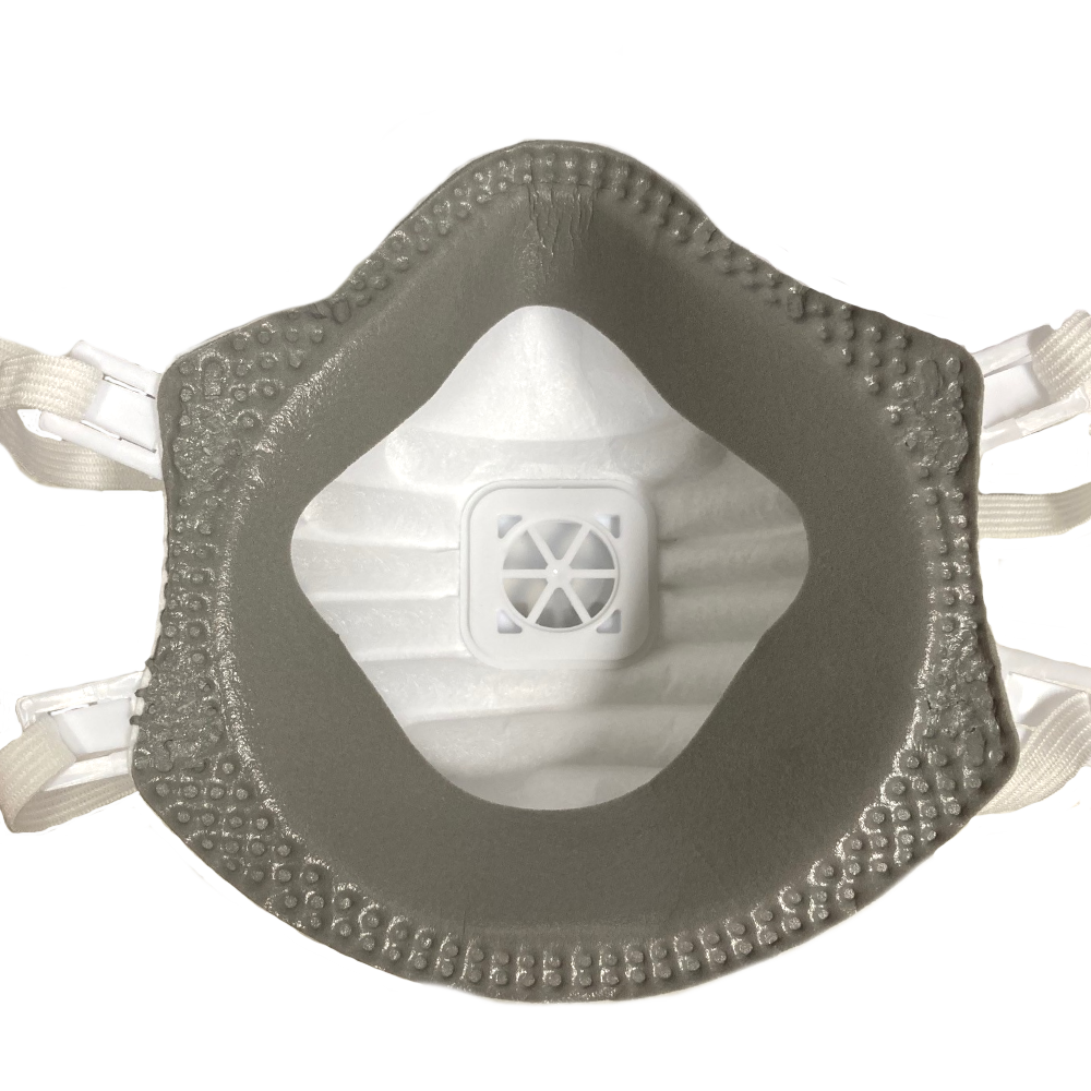 Portwest P301 FFP3 Valved Respirator White Cup Shape Comfort Mask x 10