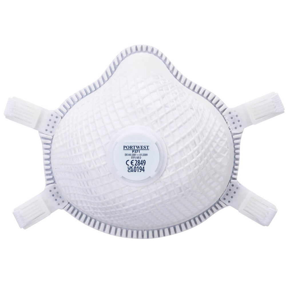 Portwest Ergonet Mesh FFP3 Metal Free Respirator x 5