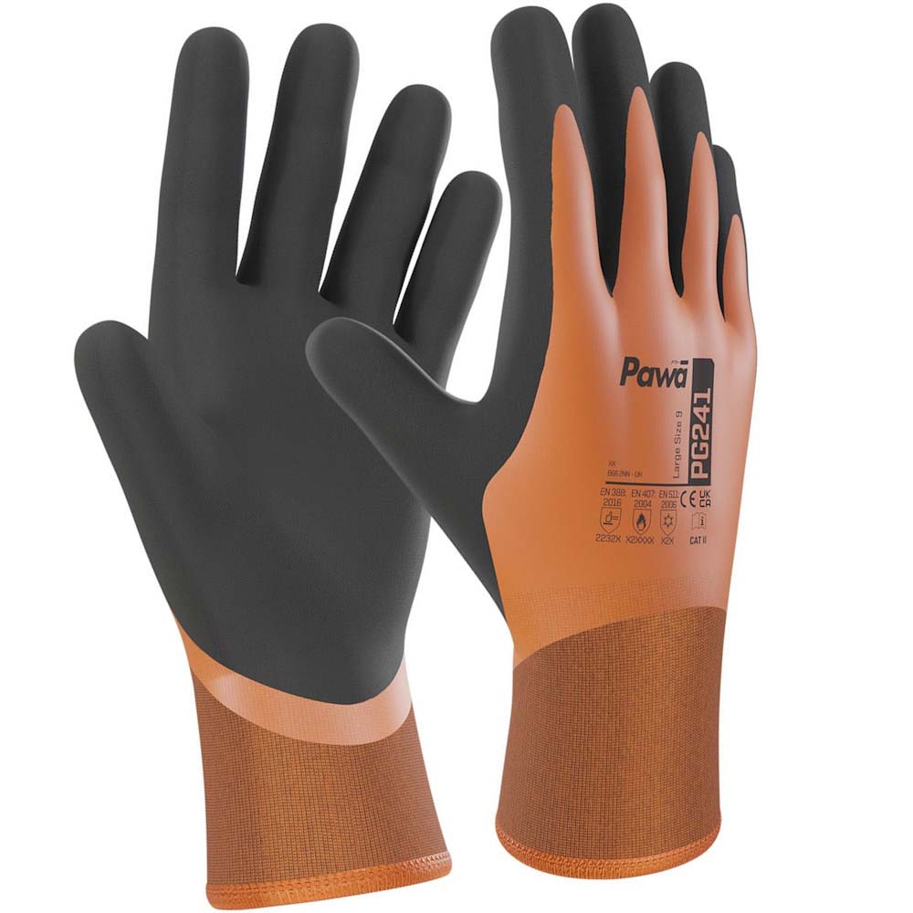 Pawa PG241 Multi-Norm Thermal Gloves Water Resistant Heat Protection