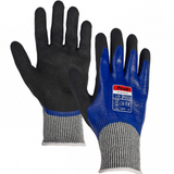 Pawa PG510 Cut Level D Work Gloves Oil Repellent Nitrile