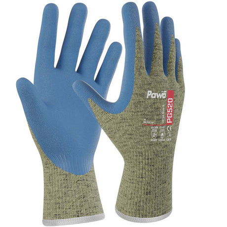 Pawa PG520 Cut Resistant Gloves Level E Heat Protection Work Gloves