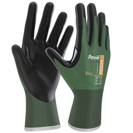 Pawa PG535 Anti-Cut Gloves Level D Ultra Thin 18 Gauge Assembly