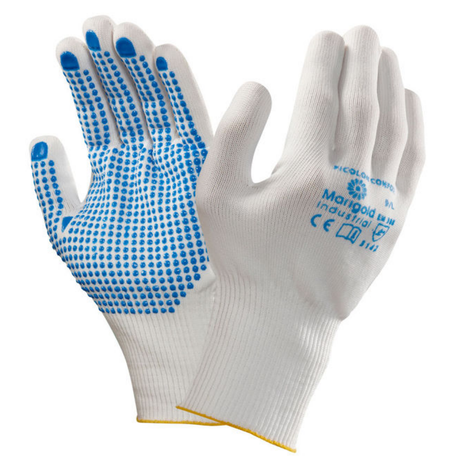 Ansell/Marigold Picolon Confort Lint Free Polka Dot Gloves