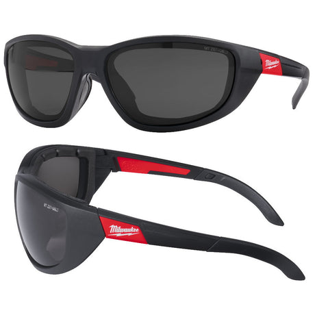 Milwaukee Polarised Lens with Foam Seal Heavy Duty Safety Glasses