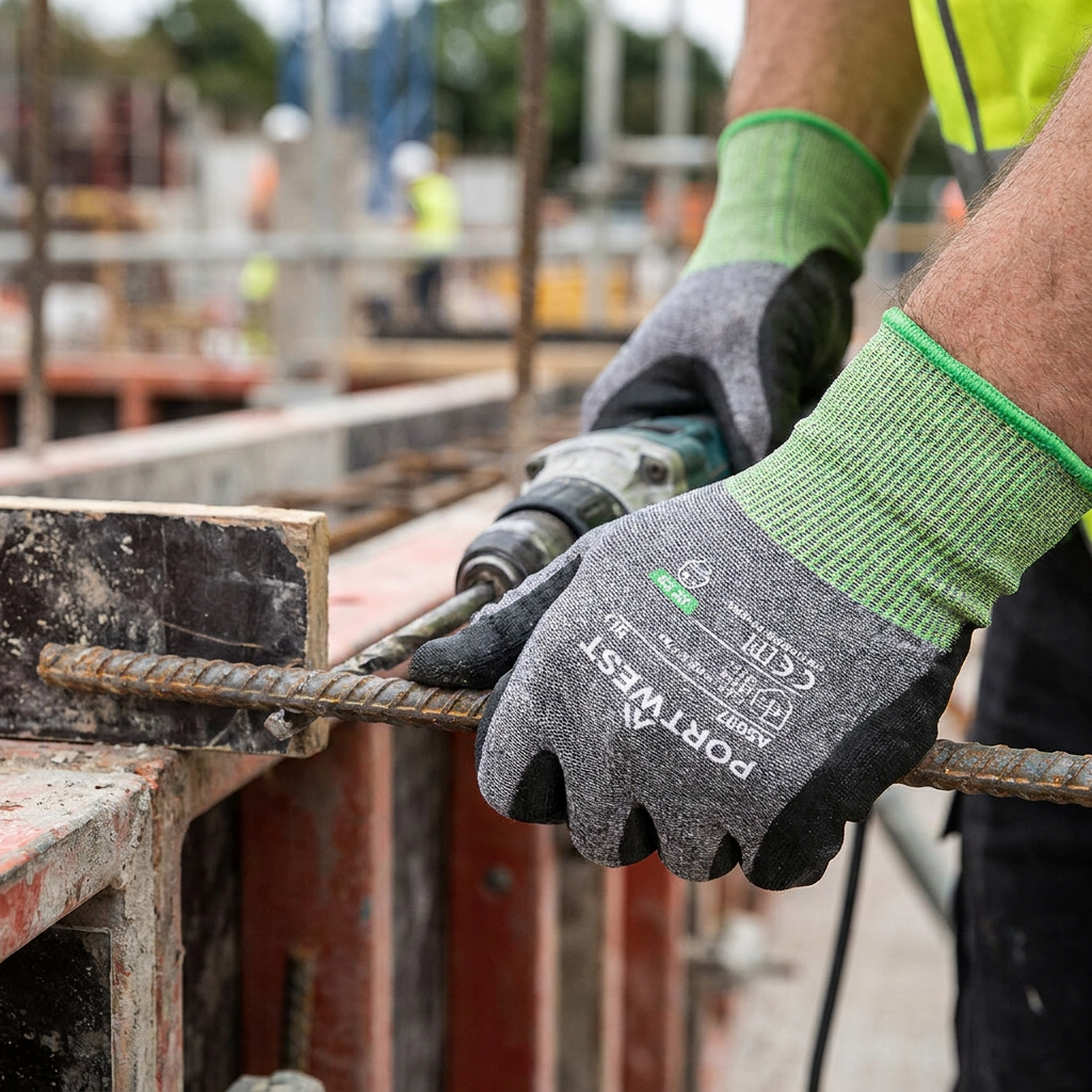 Portwest A637 Cut Resistant Glove A3 PU Coated