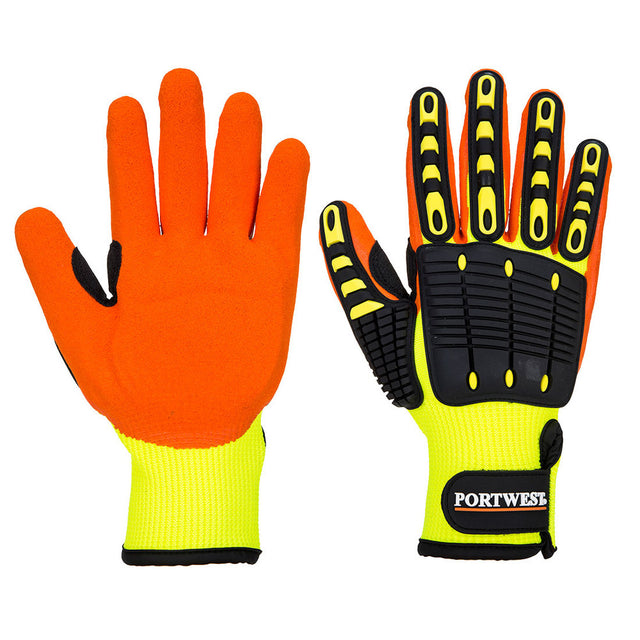 Portwest A721 Impact Gloves Nitrile Cut Resistant