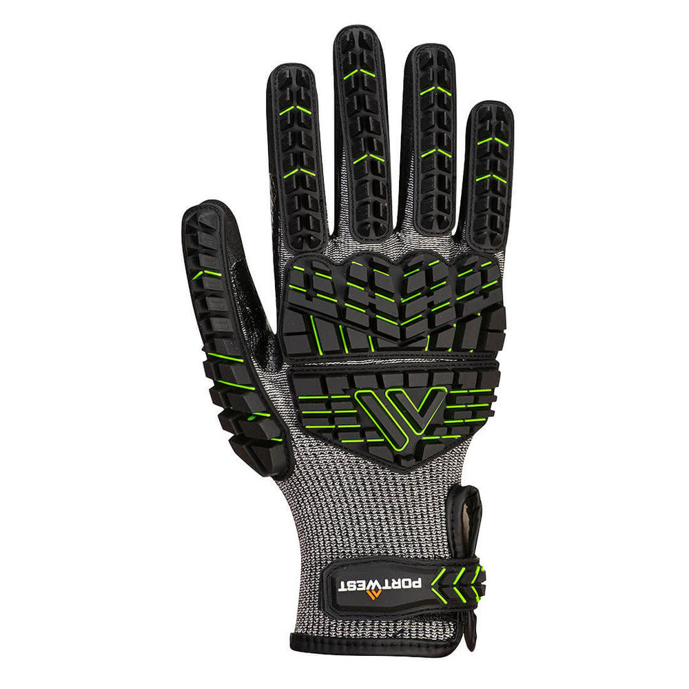 Portwest A755 Impact Gloves Cut Level A7 Nitrile