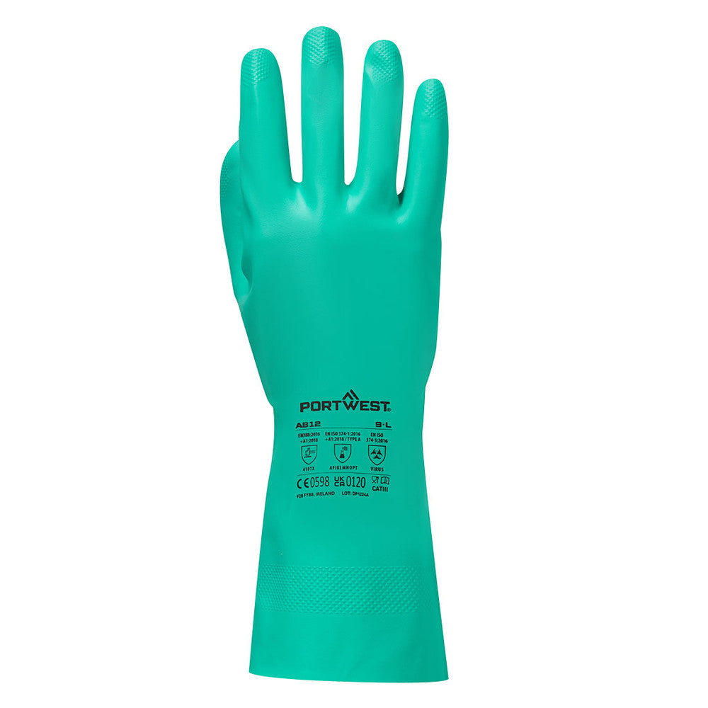 Portwest A812 Nitrosafe Plus Chemical Gauntlet 330mm
