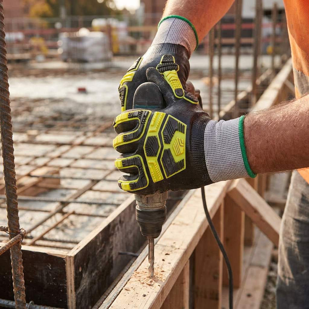 Portwest AP55 Impact TPR Gloves A5 Cut Resistant