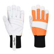 Portwest Chainsaw Gloves Class 1 Goat Leather