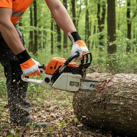 Portwest Chainsaw Gloves Class 1 Goat Leather