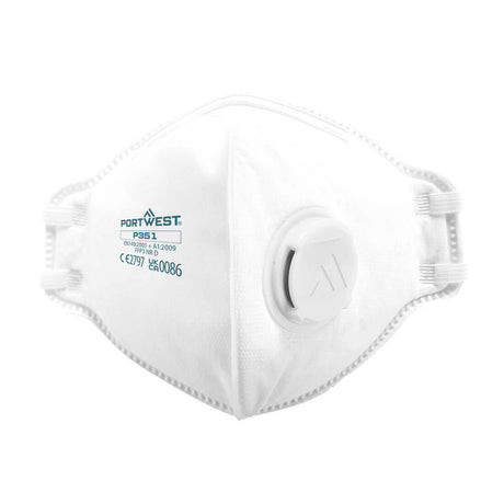 Portwest P351 FFP3 Valved Foldable Disposable Dust Mask x 20