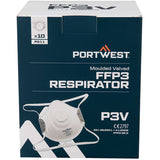 Portwest P311 FFP3 Valved Disposable Respirator Mask