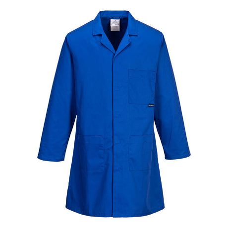 Portwest Lab Coat Polycotton White Standard Medical Workwear