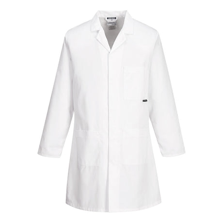 Portwest Lab Coat Polycotton Kingsmill White Medical Workwear