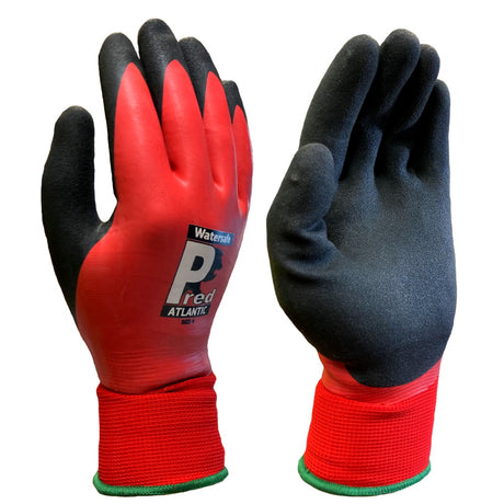 Predator Atlantic Waterproof Work Gloves Wet Dry Grip Latex Coated
