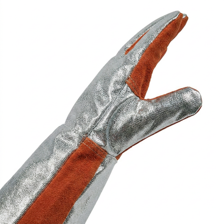 Proweld Cuir Alu Aluminised Leather Welding Gloves 350°C